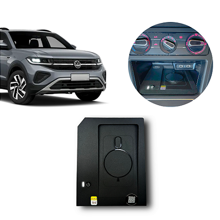 Carregador de Celular por Indução Naf Tech Volkswagen T-Cross 2022/2026