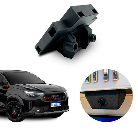 Trava Anti Furto para Moldura da Câmera de Ré NAF Tech – Fiat Fastback 2022/2026 (Não Acompanha Moldura)