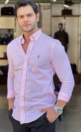 CAMISA RALPH LAUREN MICRO XADREZ