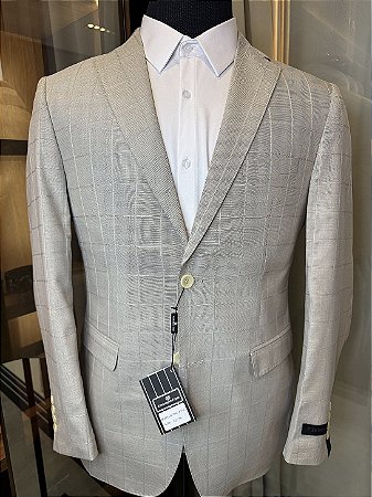 Terno Zegna Cinza Claro