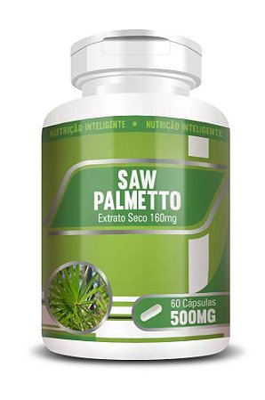 SAW PALMETO 500MG 60 CAPS