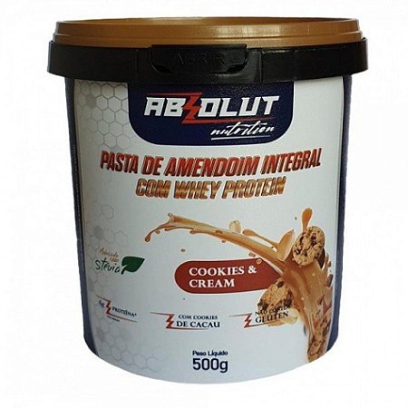 PASTA DE AMENDOIM ABSOLUT COOKIES 500G