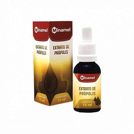 EXTRATO DE PRÓPOLIS MARROM 30ML