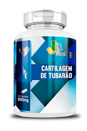 CARTILAGEM DE TUBARAO 800MG 60 CAPS