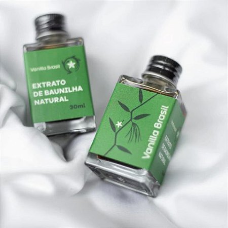EXTRATO NATURAL DE BAUNILHA 30ML VANILLA  (1 UNIDADE)