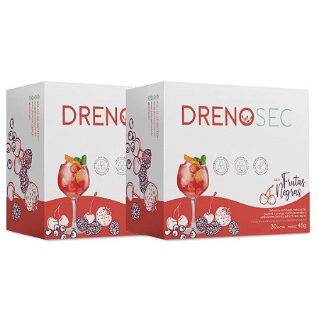 DRENOSEC FRUTAS NEGRAS CHÁ SACHÊ  1 UNIDADE