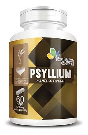 PSYLLIUM 500 MG 60 CAPS