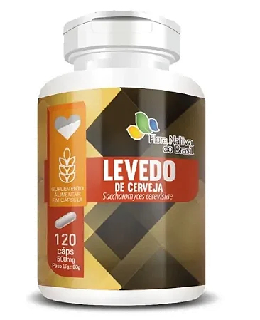LEVEDO DE CERVEJA 500MG 120 CAPS
