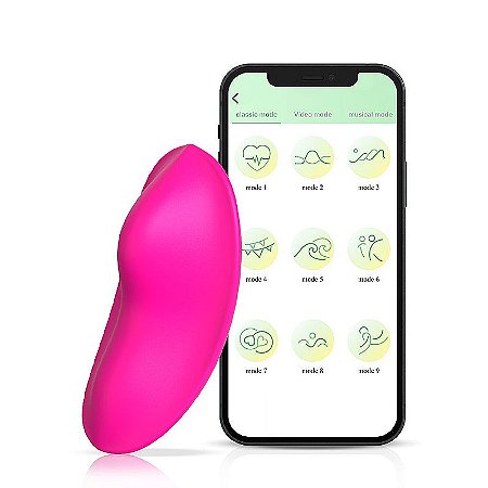 Vibrador de Calcinha via APP - À Longa Distância - Slow