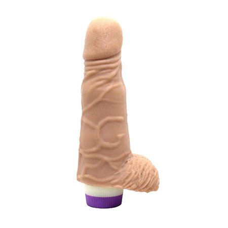 Prótese com vibro e escroto 16,5X4cm