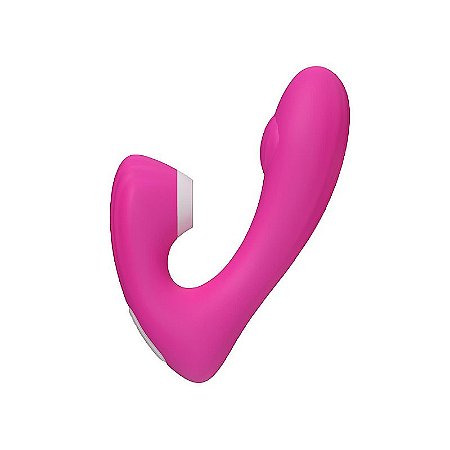 Vibrador Ponto G com sugador de Clitóris - Shaker