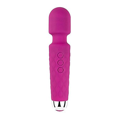 Vibrador Varinha Mágica - Recarregável