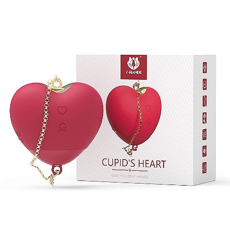 Vibrador de Clitóris com Sucção / Formato de Coração - Cupid s Heart