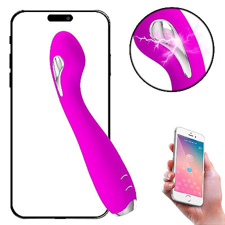 Vibrador Ponto G com choque - Homunculus - Via APP