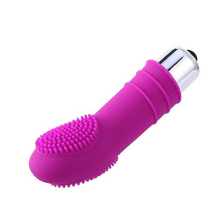 Vibrador Bullet com capa texturizada