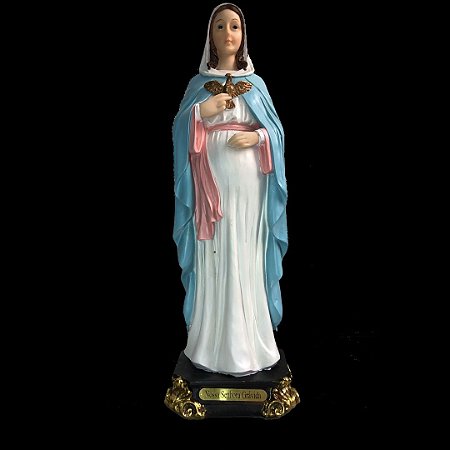 IMAGEM NOSSA SENHORA GRÁVIDA 30CM