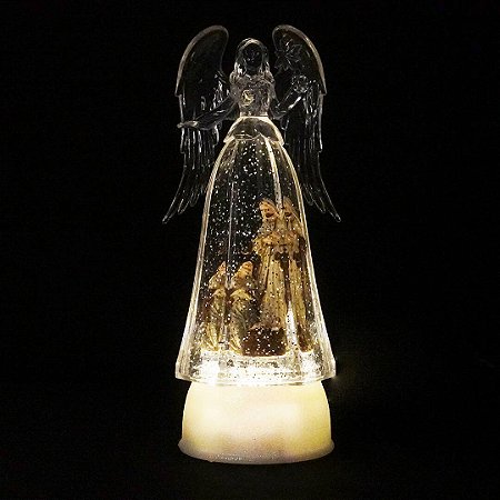 Anjo da Guarda translucido com Sagrada Familia