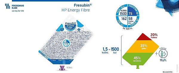 Fresubin HP Energy Fiber - 1L FRESENIUS