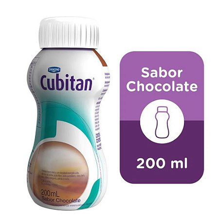 Cubitan 200ML  chocolate  (KIT C/ 6 UNIDADES)  DANONE