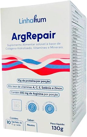 ARG Repair Neutro Caixa C/ 10 Sachês 13g -LINHAHUM