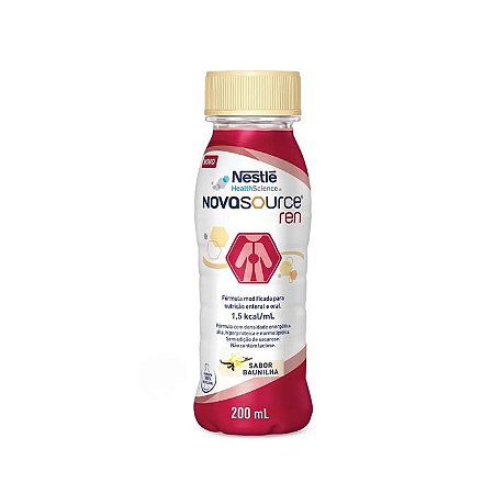 Novasource REN baunilha 200ML (KIT C/ 6 UNIDADES) - NESTLÊ