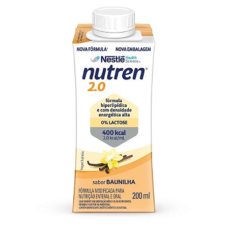 NUTREN 2.0 BAUNILHA 200ML   -  NESTLÊ