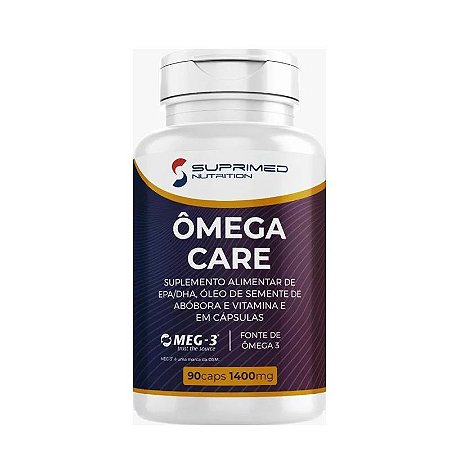 Ômega 3+Vitamina E+Óleo Semente De Abóbora 90 Caps-SUPRIMED VL.09/25