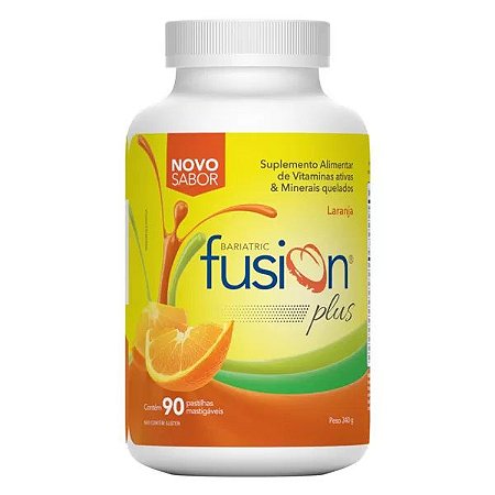 Suplemento Bariatric Fusion Plus Laranja 90 past. - SUPRIMED