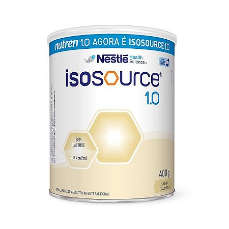 ISOSOURCE 1.0 BAUNILHA - 400G NESTLÉ