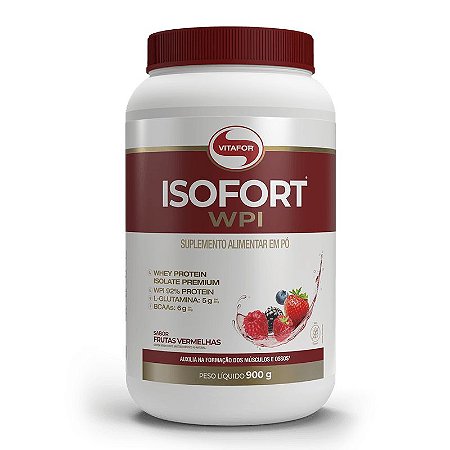 ISOFORT POTE 900G FRUTAS VERMELHAS - VITAFOR