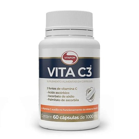 VITA C3 60 CAPSULAS 1000MG  -VITAFOR