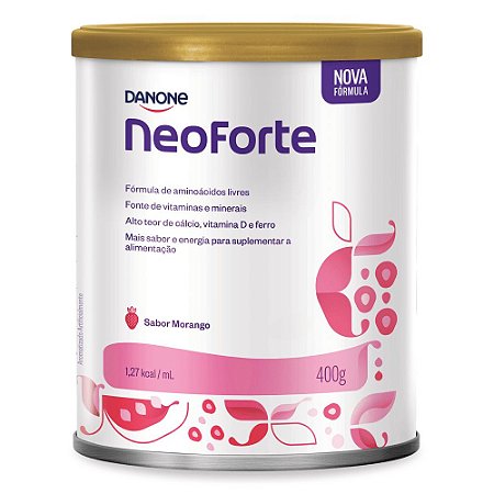 NEOFORTE 400G MORANGO  - DANONE