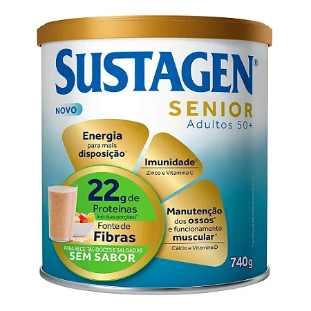 SUSTAGEN SENIOR SEM SABOR 740G  - MEAD JOHNSON