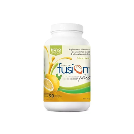 Suplemento Bariatric Fusion Plus Limao 90 past.KIT 2 UN.- SUPRIMED