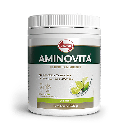 AMINOVITA POTE 240G LIMAO  - VITAFOR