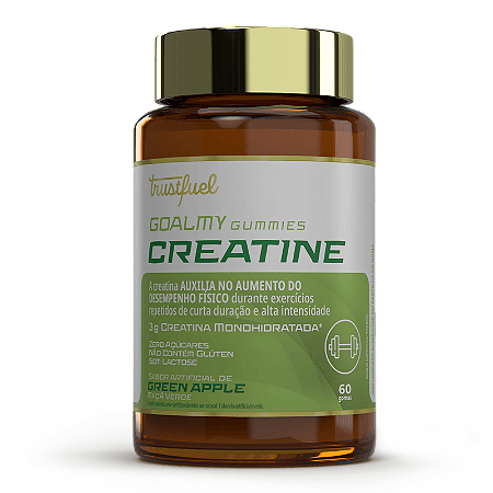 GOALMY GUMMIES CREATINE GREEN APPLE C/60 - TRUSTFUEL