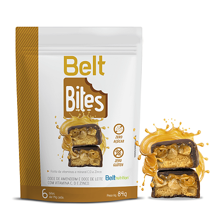 Belt Bites - Mini Barra Saudavel PACOTE COM 6 UNIDADES 14G