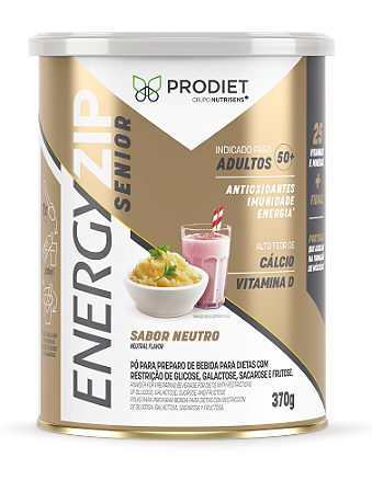 ENERGYZIP SENIOR 370G sem sabor - PRODIET