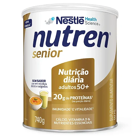 NUTREN SENIOR PO S/ SABOR 740G - NESTLE