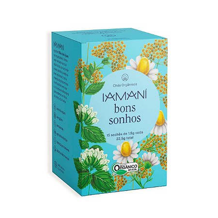 Chá Orgânico Bons Sonhos Iamaní - 15 sachês