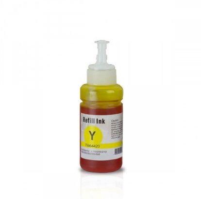 Refil De Tinta Compatível Epson 664 - Amarelo - Epson  L200, L210, L355, L110, L555, L1300