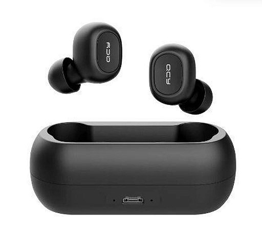 Qcy T1C Fone de Ouvido Bluetooth 5.0 Preto Bateria de Até 4 Horas - Button  Tech Garanhuns