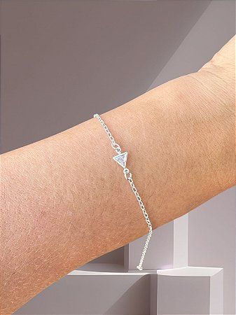 Pulseira ponto de luz triângulo
