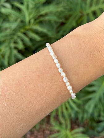 Pulseira Pérola Biwa Mini