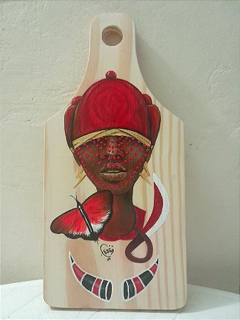 Tabua de Cozinha - Homenagem a senhora dos ventos e das tempestades, Iansã!