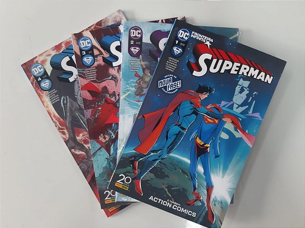 Superman 5º Série Volumes 1 a 4