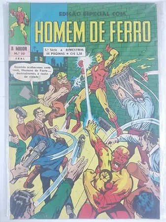 Homem De Ferro Ebal (a Maior) #19