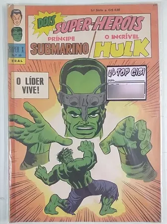 Príncipe Submarino E O Incrível Hulk Ebal ( 5a Série) #39