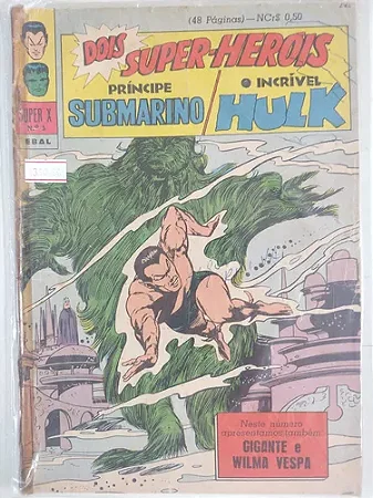 Príncipe Submarino E O Incrível Hulk Ebal ( 5a Série) #1