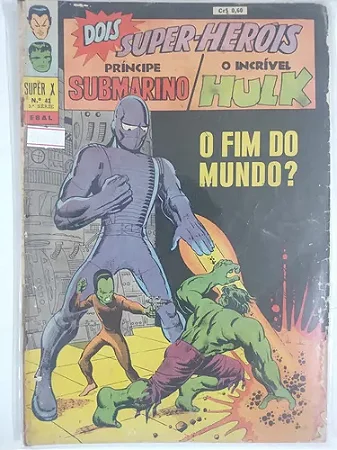 Príncipe Submarino E O Incrível Hulk Ebal ( 5a Série) #41